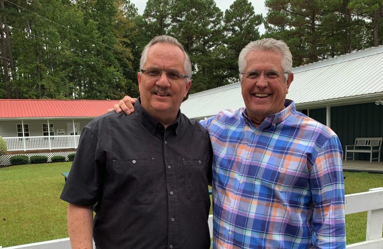 Gary Blackard, ATC USA President with Larry Caddell, Chairman of the Board, Sandhills ATC